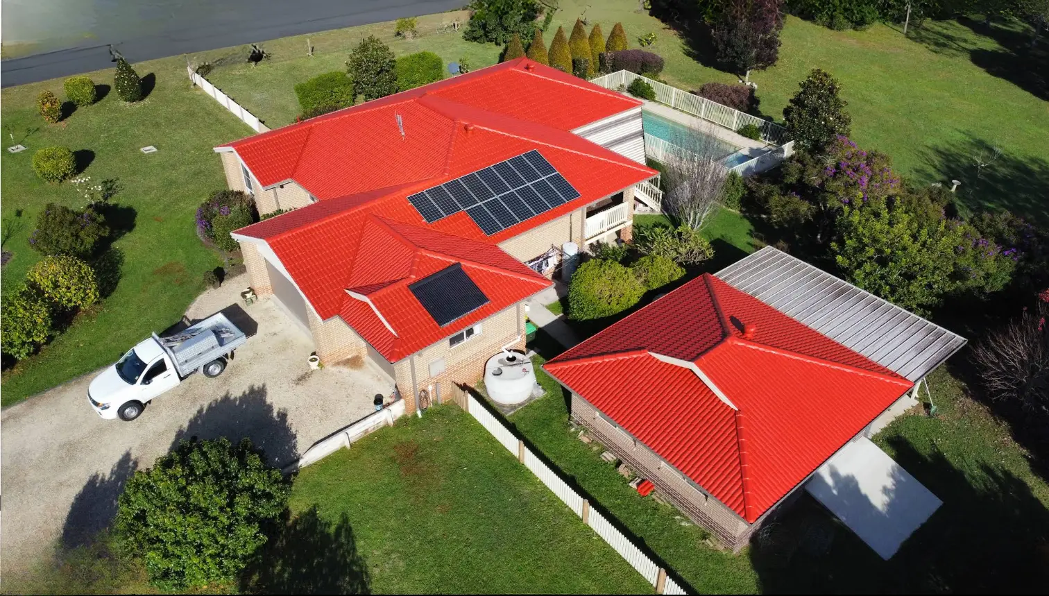 A well-maintained roof in Port Macquarie